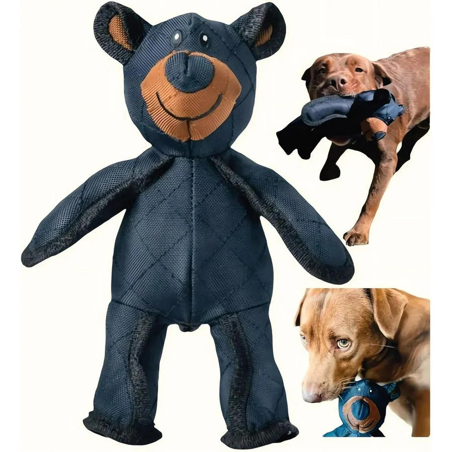 Giocattoli interattivi per cani a forma di orso resistenti alla masticazione per cani che mordono molto