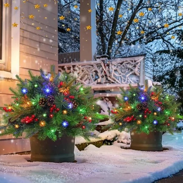 Riempitore per Urna Natalizia con LED – Decorazione Festiva Illuminata