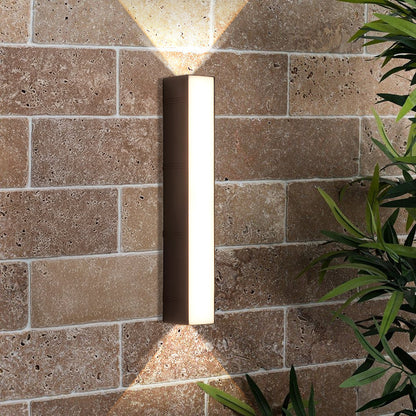 Applique da Parete Moderna da Esterno – Faretto LED Verticale
