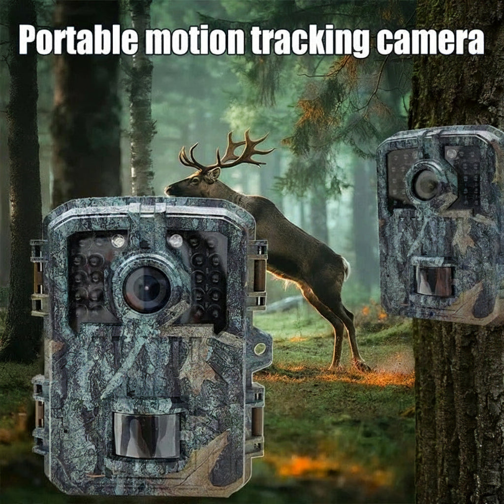 Mini fototrappola con LED infrarossi e rilevamento del movimento