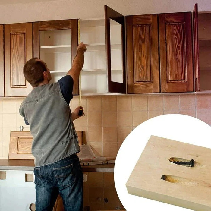 Guida di Foratura per Legno con Dima per Fori Angolati a Tasca