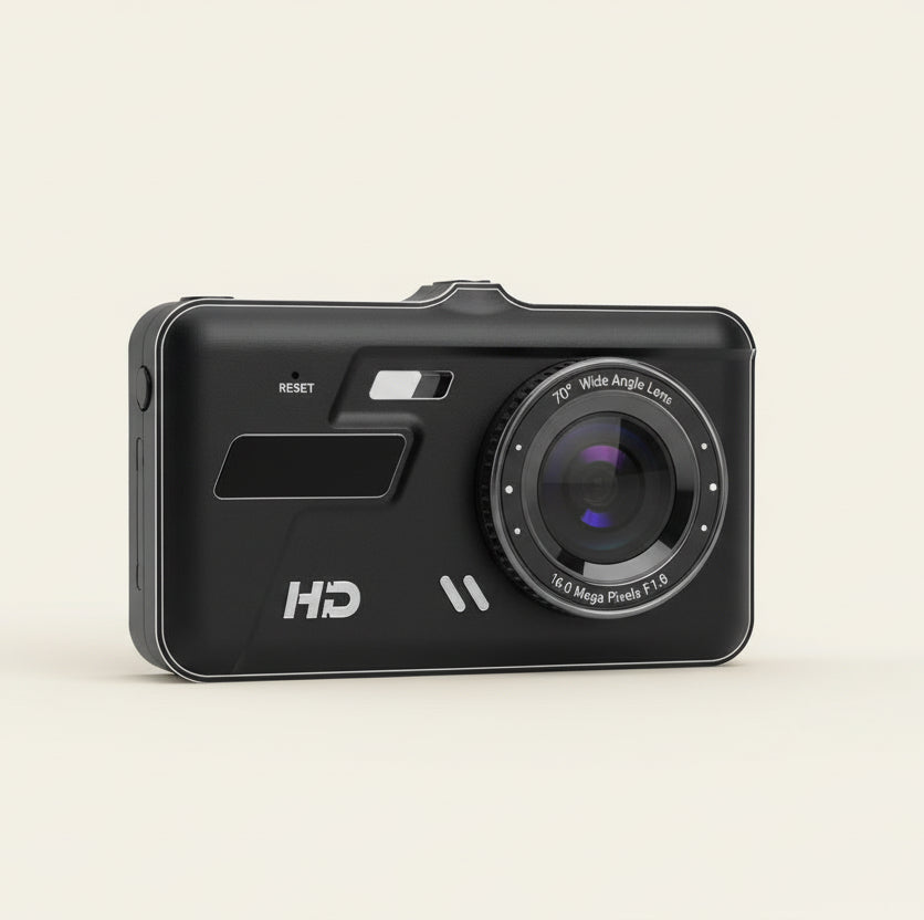 Telecamera Dash Cam per Auto con Registrazione Anteriore e Posteriore in 1080P