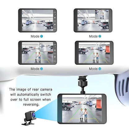 Telecamera Dash Cam per Auto con Registrazione Anteriore e Posteriore in 1080P