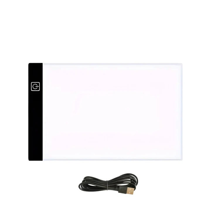 Tavoletta Creativa Illuminata e Tavola Luminoso LED A4 per Tracciatura