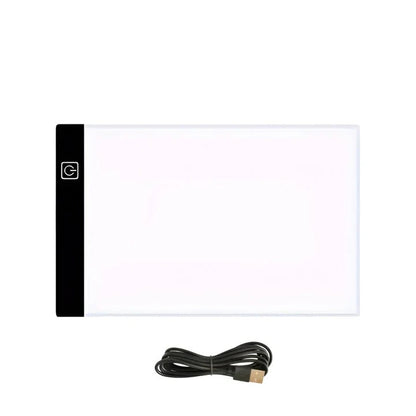 Tavoletta Creativa Illuminata e Tavola Luminoso LED A4 per Tracciatura