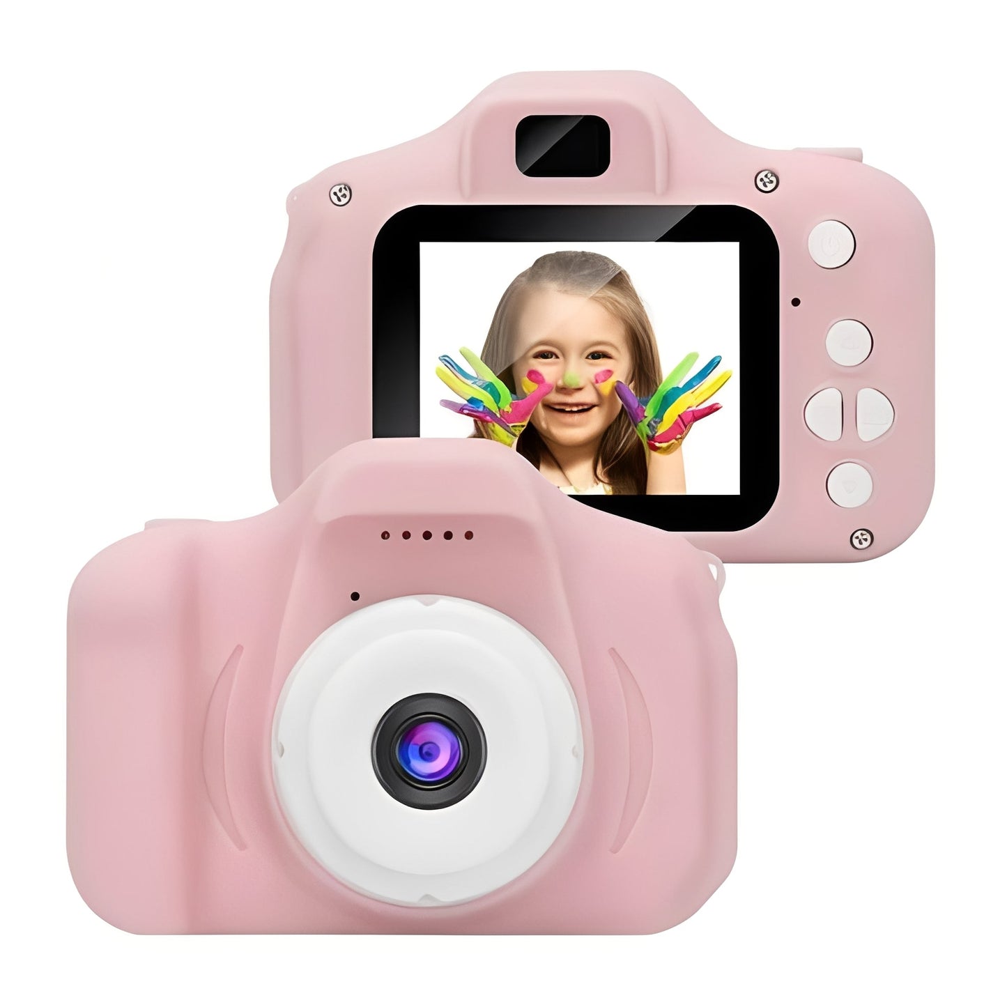 Fotocamera Digitale per Bambini con Batteria Ricaricabile USB