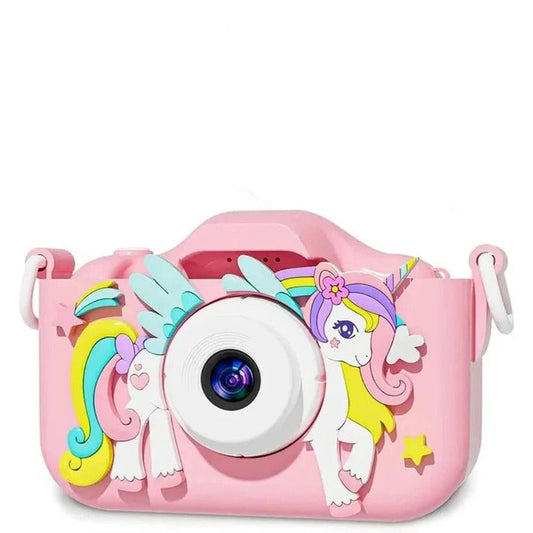 Fotocamera Digitale per Bambini con Doppia Lente e Batteria Ricaricabile