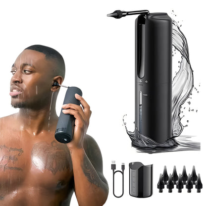 Dispositivo per Irrigazione Auricolare a Base d’Acqua con Batteria Ricaricabile USB