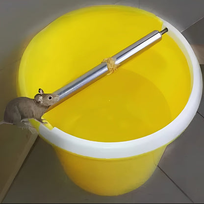 Rullo in Acciaio Inossidabile per Trappola per Topi da Secchio