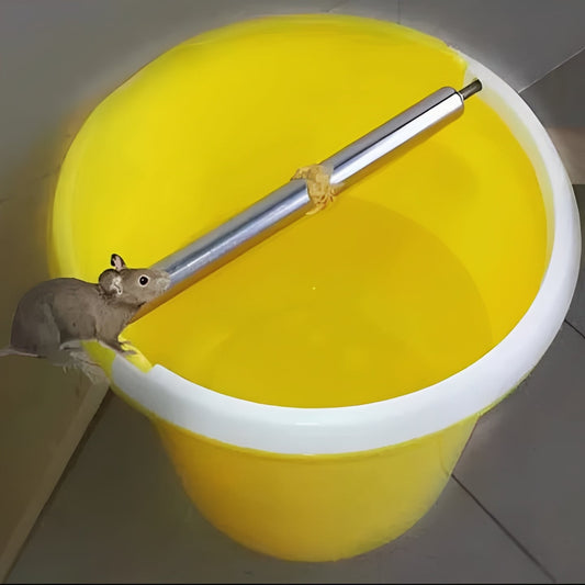 Rullo in Acciaio Inossidabile per Trappola per Topi da Secchio