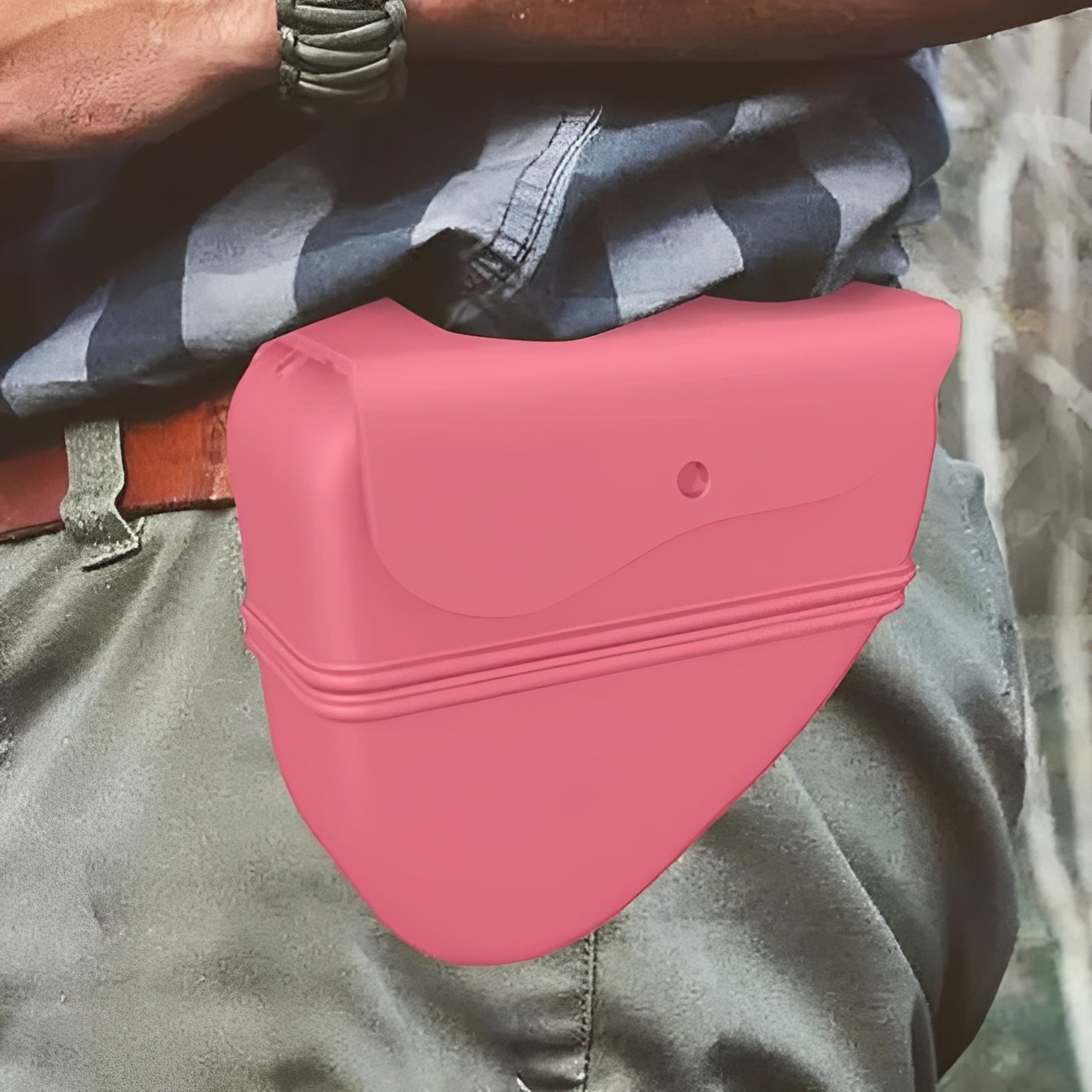 Sacchetto Porta Snack per Animali con Clip da Cintura