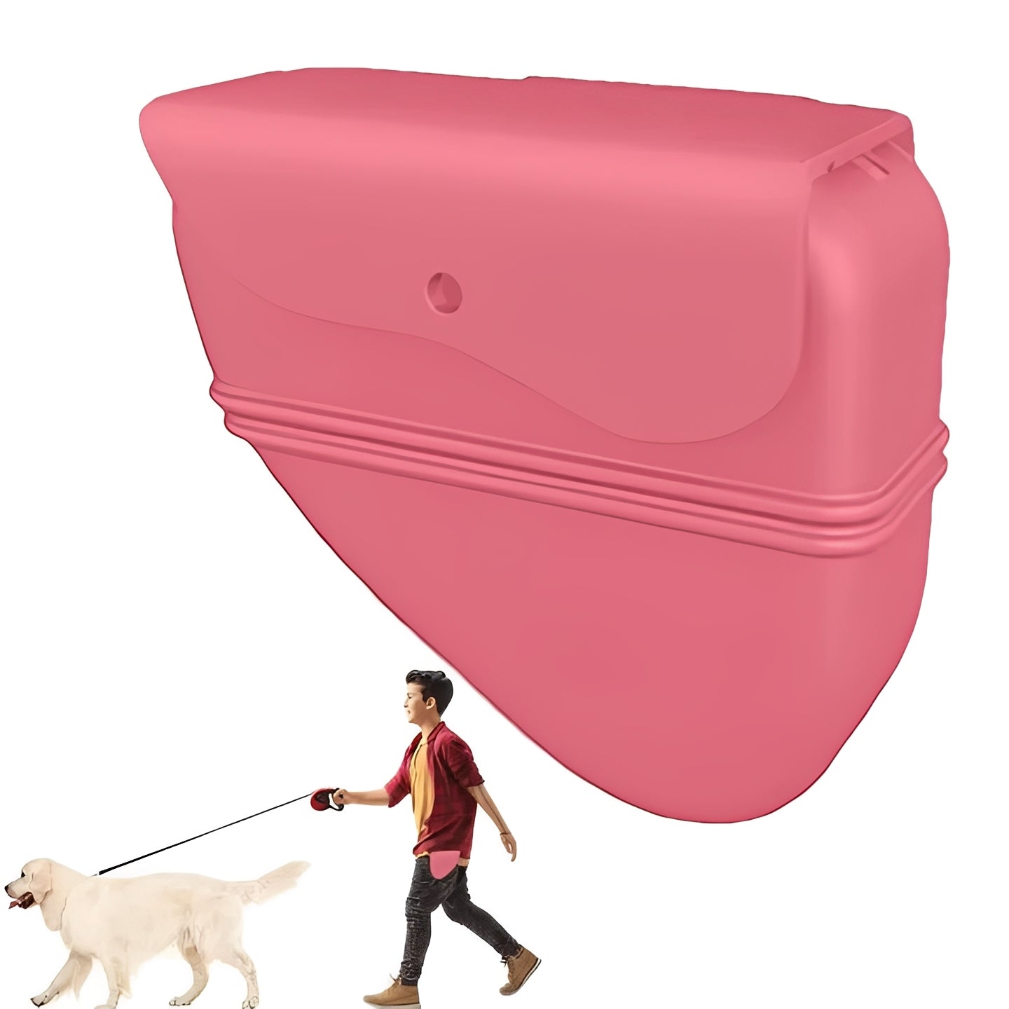 Sacchetto Porta Snack per Animali con Clip da Cintura