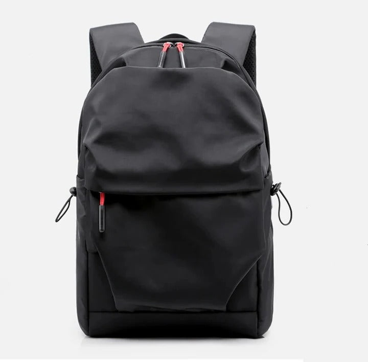 Zaino Nero con Tasche Multiple