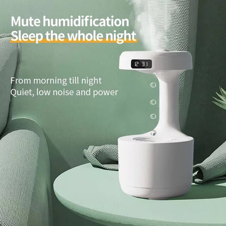 Umidificatore a Nebbia Alimentato USB con Display LED