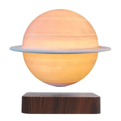 Lampada LED Galassia Fluttuante con Base a Levitazione Magnetica