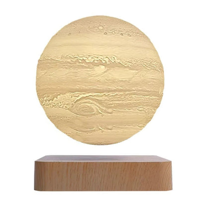 Lampada LED Galassia Fluttuante con Base a Levitazione Magnetica
