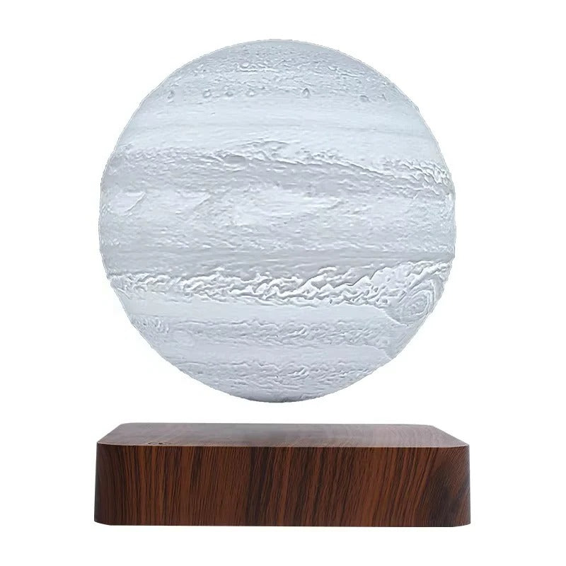 Lampada LED Galassia Fluttuante con Base a Levitazione Magnetica