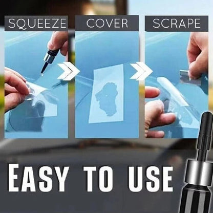Kit di Riparazione Parabrezza per Scheggiature e Crepe Superficiali
