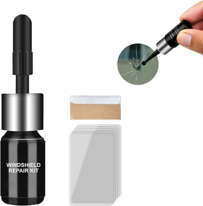 Kit di Riparazione Parabrezza per Scheggiature e Crepe Superficiali