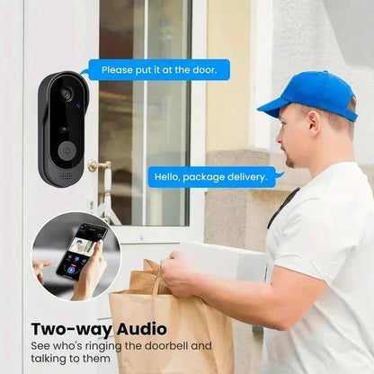 Campanello Video Smart Wireless con Archiviazione Locale