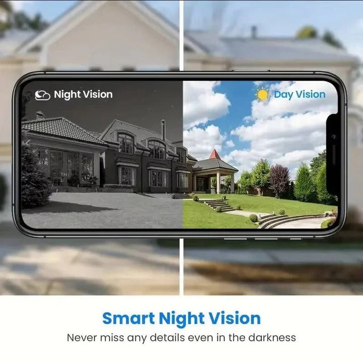 Campanello Video Smart Wireless con Archiviazione Locale