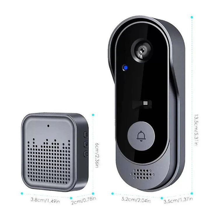 Campanello Video Smart Wireless con Archiviazione Locale