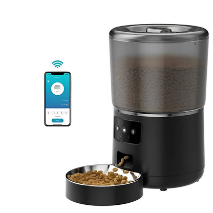 Distributore Automatico di Cibo per Animali Smart con Controllo App