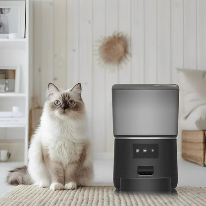 Distributore Automatico di Cibo per Animali Smart con Controllo App