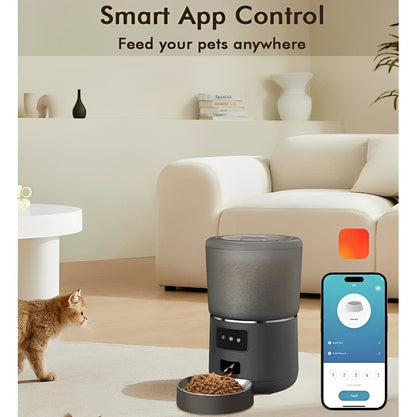 Distributore Automatico di Cibo per Animali Smart con Controllo App