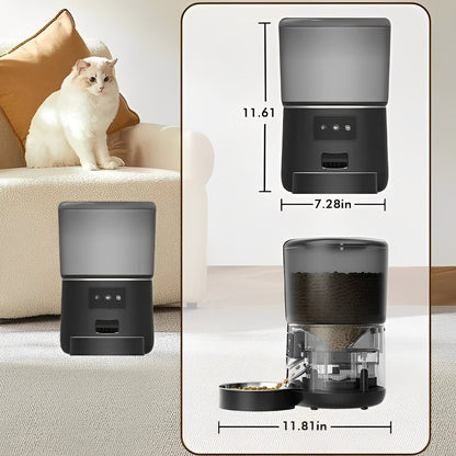 Distributore Automatico di Cibo per Animali Smart con Controllo App