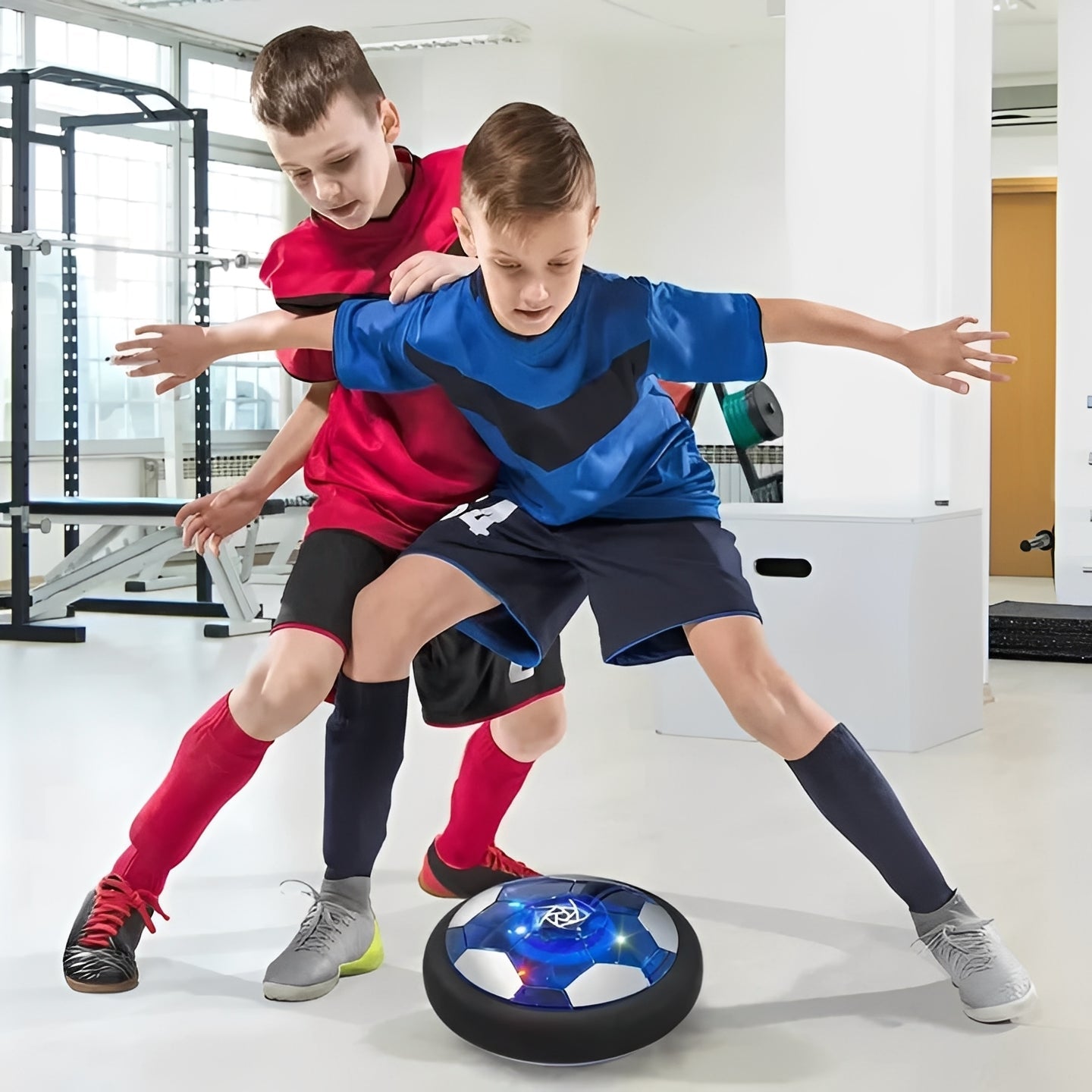 Pallone da Calcio Hover con Luci LED per Gioco Indoor