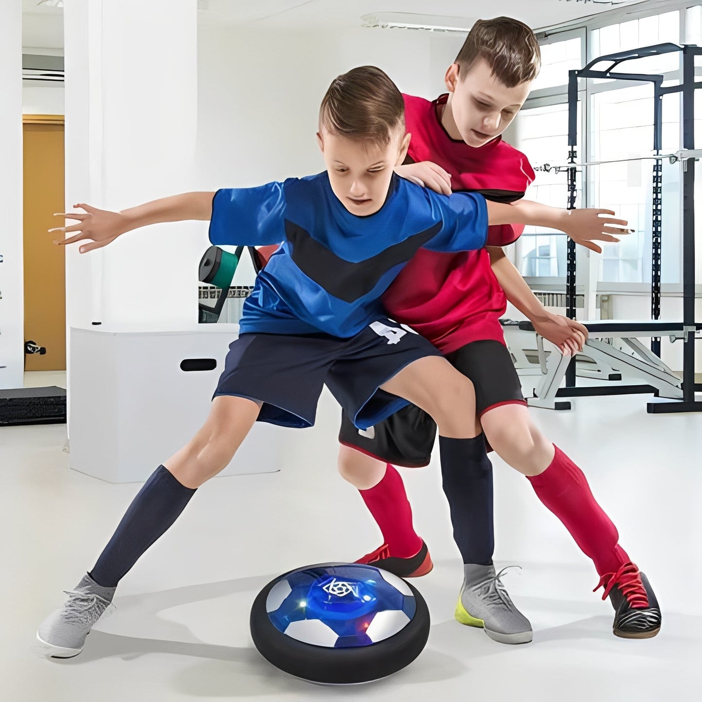 Pallone da Calcio Hover con Luci LED per Gioco Indoor