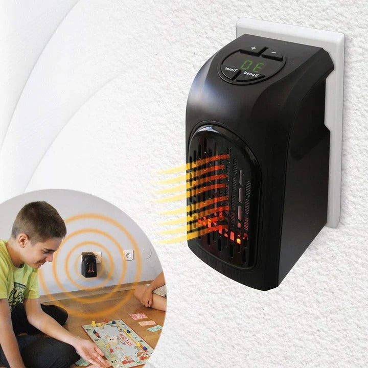 Stufa Elettrica Portatile in Ceramica con Potenza Regolabile
