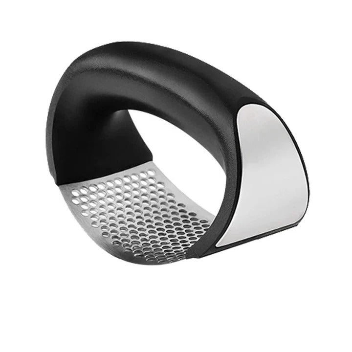 Pressa per Aglio in Acciaio Inox con Design a Leva Oscillante