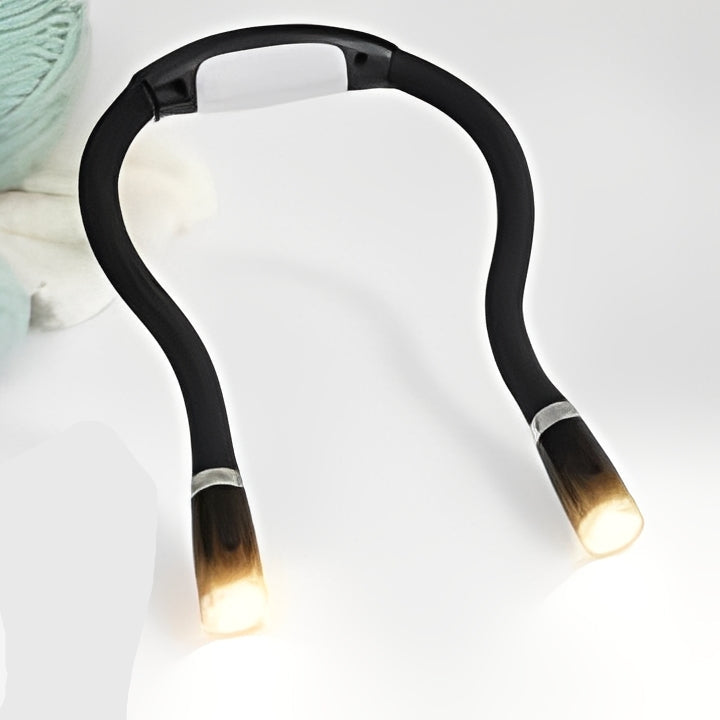 Luce da Lettura da Collo Flessibile con LED Regolabile