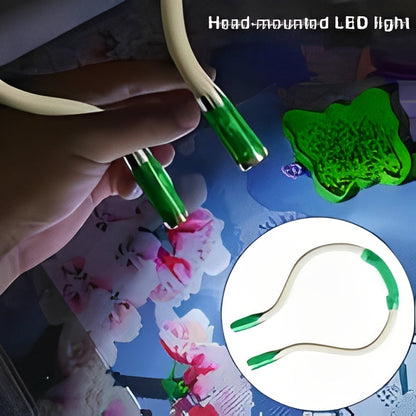 Luce da Lettura da Collo Flessibile con LED Regolabile