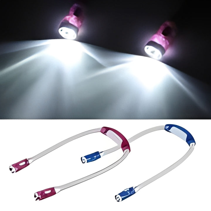 Luce da Lettura da Collo Flessibile con LED Regolabile