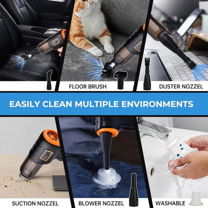 Aspirapolvere Auto Senza Fili Portatile e Compatto