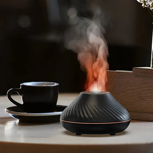 Diffusore di aromi ad ultrasuoni con umidificatore e illuminazione LED soffusa