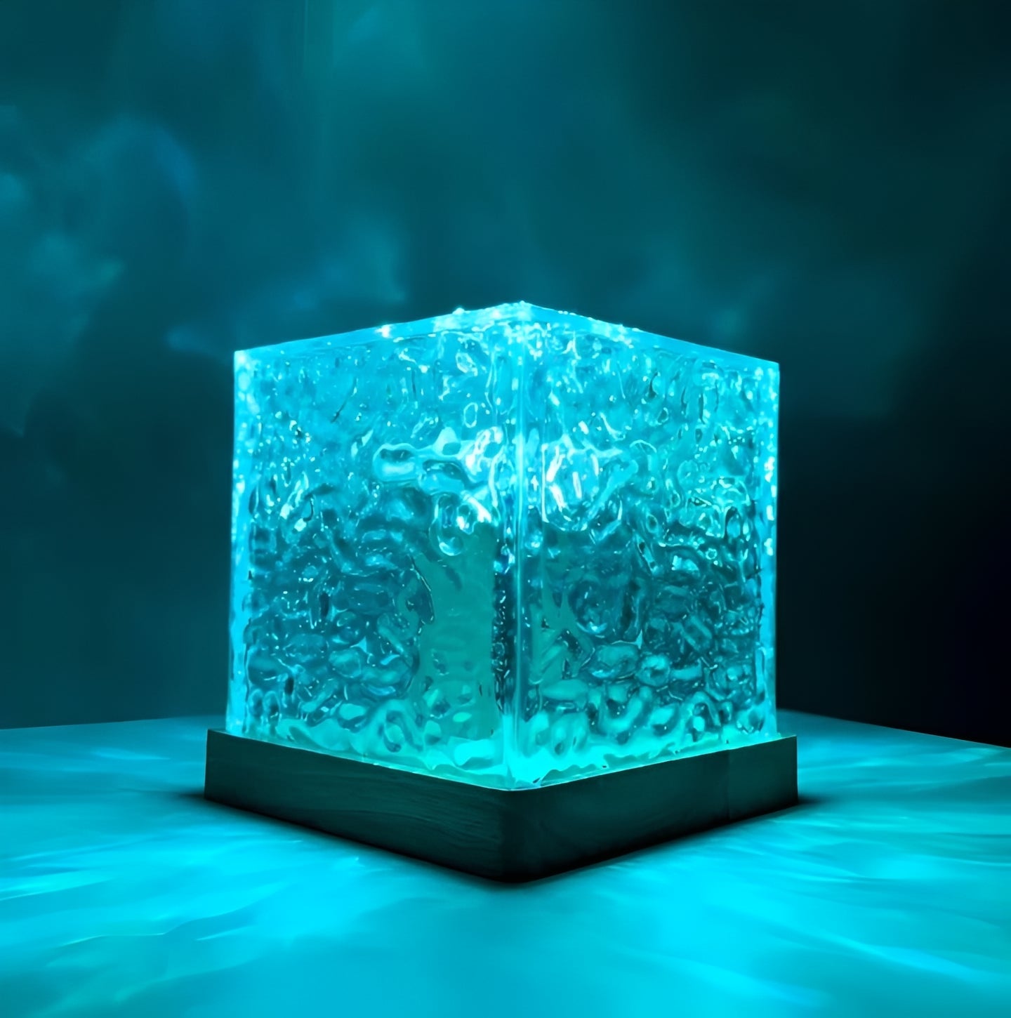 Luce notturna a proiezione di onde d'acqua con telecomando, 16 colori