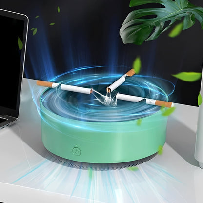 Portacenere intelligente con funzionalità 2-in-1