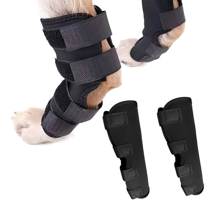 Tutore per zampa del cane con cinghie regolabili