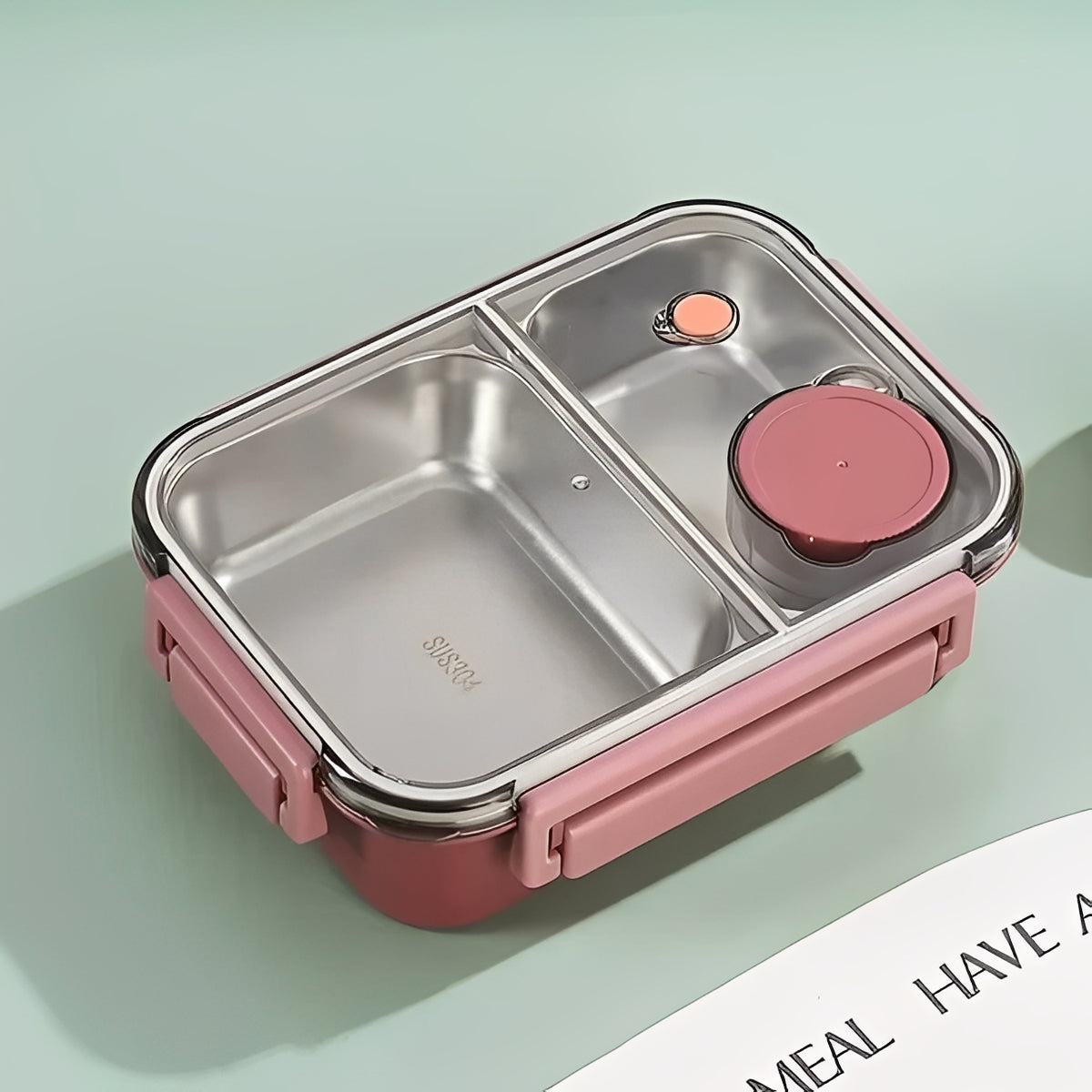 Contenitore termico per alimenti con sigillo sottovuoto per pasti caldi