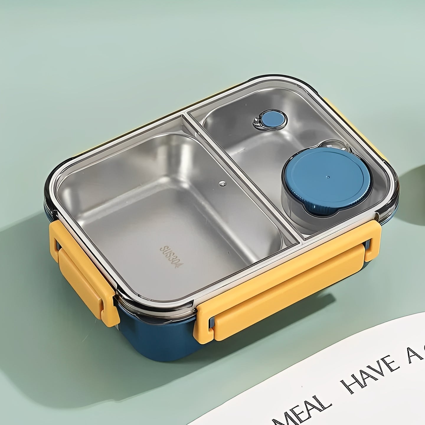 Contenitore termico per alimenti con sigillo sottovuoto per pasti caldi