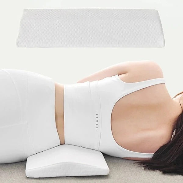 Cuscino di supporto lombare con copertura in mesh traspirante
