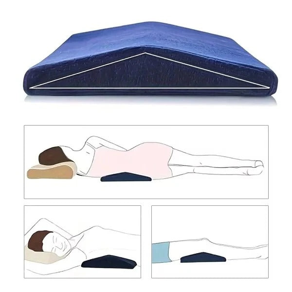 Cuscino di supporto lombare con copertura in mesh traspirante