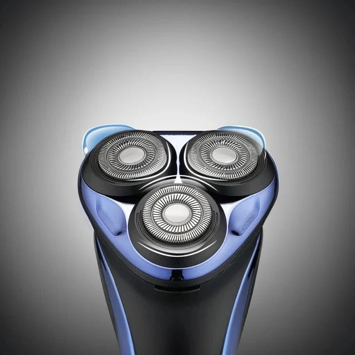 Rasoio elettrico da uomo con sistema di lame rotanti