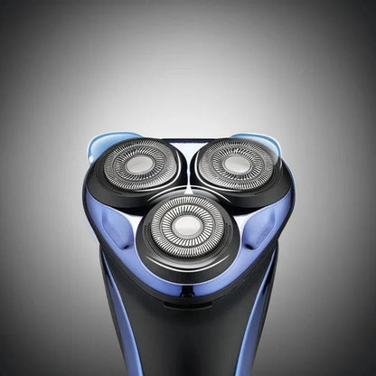 Rasoio elettrico da uomo con sistema di lame rotanti
