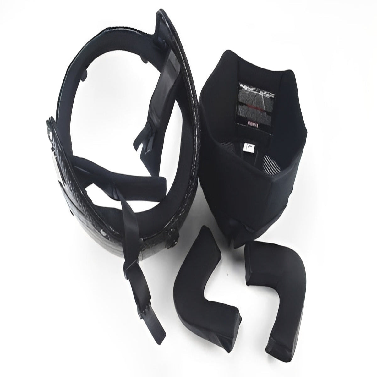 Casco da moto a faccia aperta con occhiali staccabili