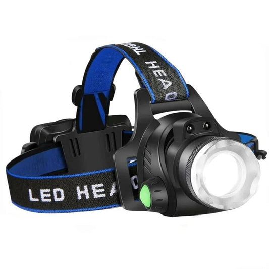 Lampada frontale LED ricaricabile USB per illuminazione a mani libere